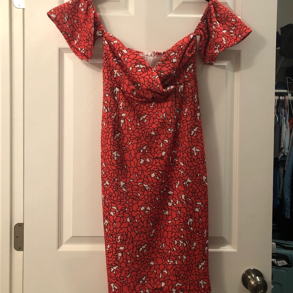 Off the shoulder dress